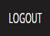 Logout Black Button