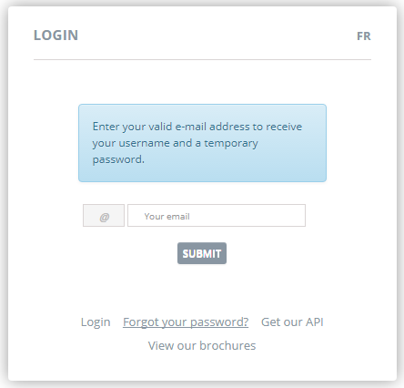 Login - Forgot your password