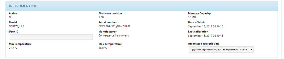 (4a) cidatasolutions - Instrument config - Instrument info section